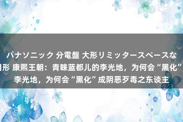 パナソニック 分電盤 大形リミッタースペースなし 露出・半埋込両用形 康熙王朝：青睐蓝都儿的李光地，为何会“黑化”成阴恶歹毒之东谈主